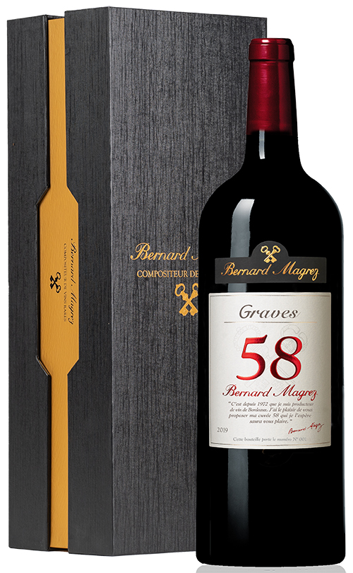Bernard Magrez Graves 58 2019 Magnum wine bottle