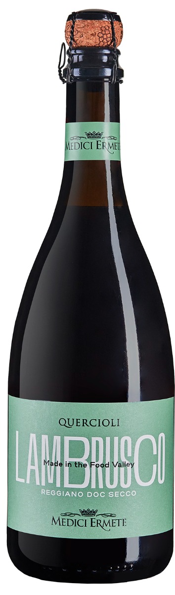 Medici Ermete I Quercioli Lambrusco Reggiano Secco wine bottle