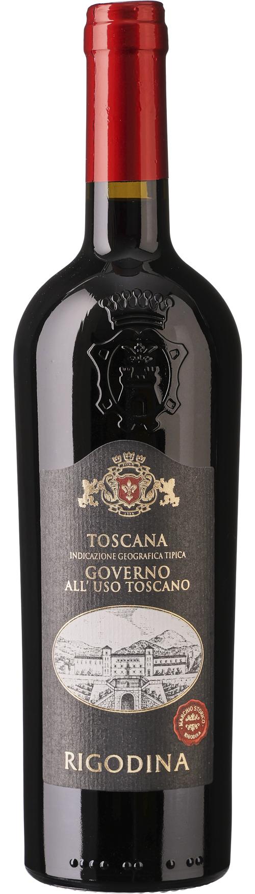 Castellani Rigodina Toscana IGT Governo all'Uso Toscano wine bottle