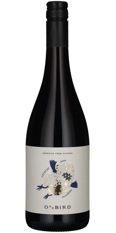 Oddbird, GSM, Liberated from alcohol wine bottle
