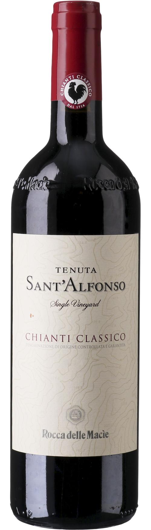 Rocca delle Macìe Tenuta Sant’Alfonso Single Vineyard Chianti Classico DOCG wine bottle