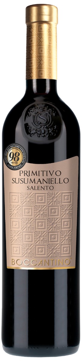 Boccantino Primitivo/Susumaniello Salento IGT 2021 wine bottle
