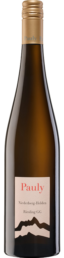 Axel Pauly Niederberg-Helden Riesling GG trocken Mosel 2019 wine bottle