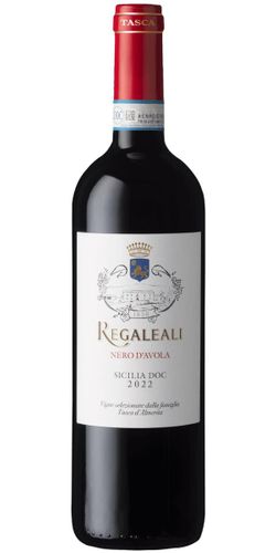 Tenuta Regaleali, Regaleali Nero d'Avola 2022 wine bottle
