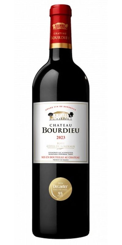 Chateau Bourdieu 2023 wine bottle
