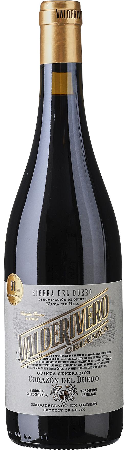 Valderivero Crianza Ribera del Duero wine bottle