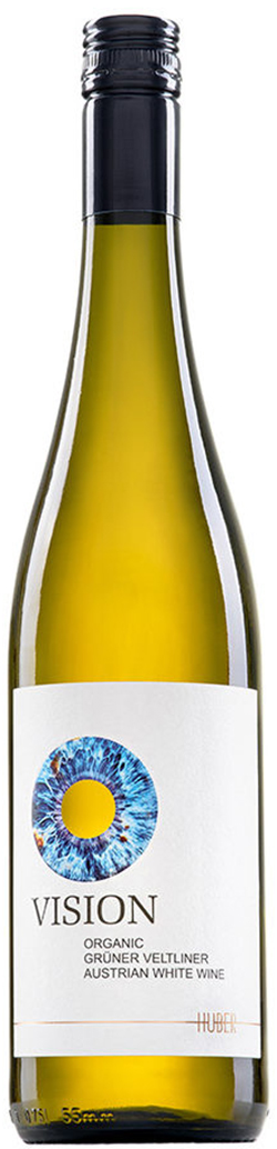 Huber Grüner Veltliner Organic Vision 2021 wine bottle