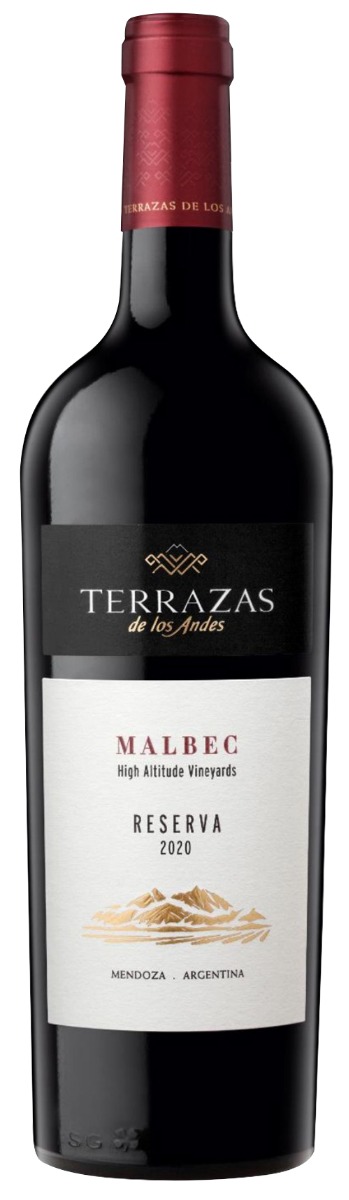 Terrazas Malbec Reserva 2020 wine bottle