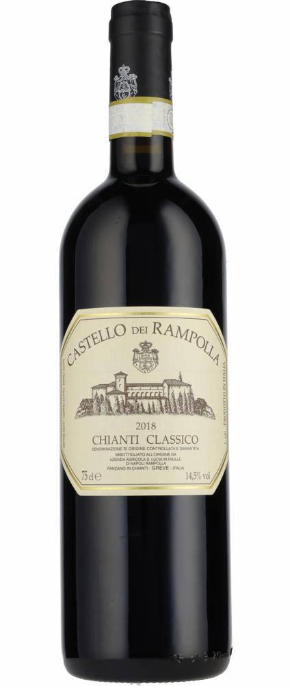 2018 Castello dei Rampolla Chianti Classico wine bottle