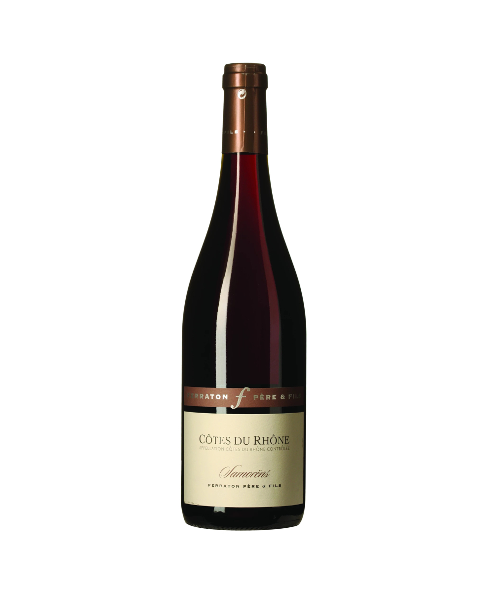 Ferraton Père & Fils Côtes du Rhône Rouge Samorëns wine bottle