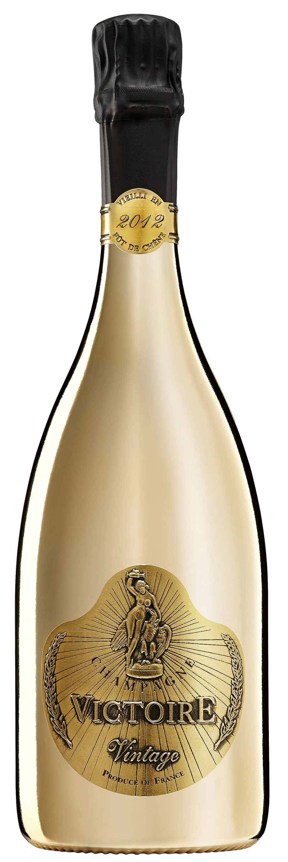 G.H. Martel Champagne Cuvée Victoire Gold Vintage 2012 wine bottle