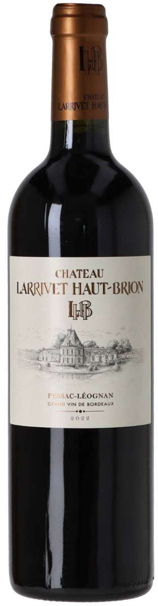 Chateau Larrivet Haut-Brion Pessac-Leognan 2022 wine bottle