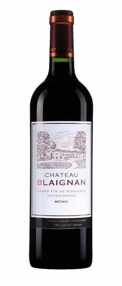 2015 Château Blaignan Cru Bourgeois Médoc wine bottle