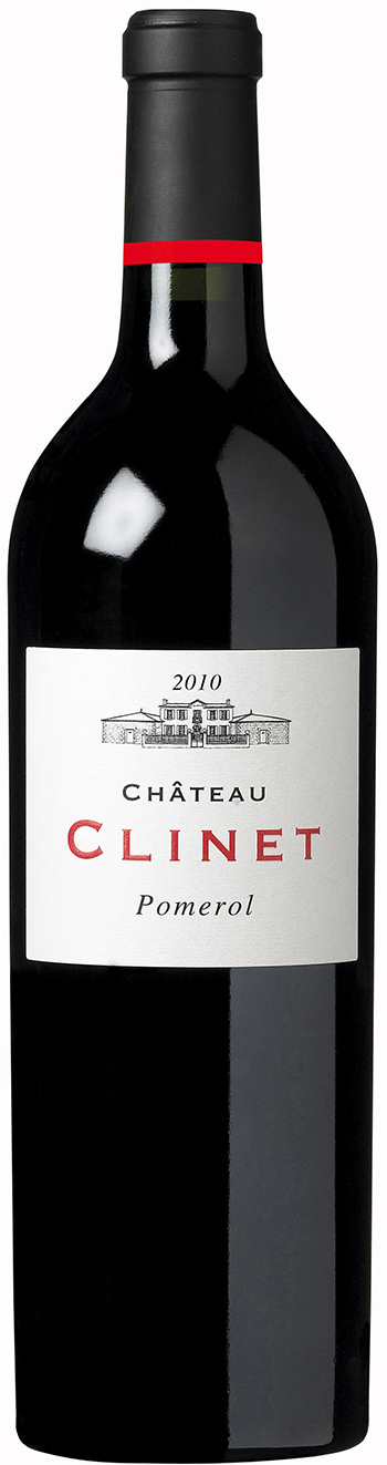 Chateau Clinet Pomerol 2010 wine bottle