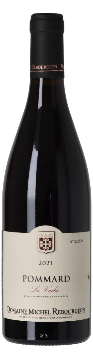 Domaine Michel Rebourgeon Pommard La Vache 2021 wine bottle