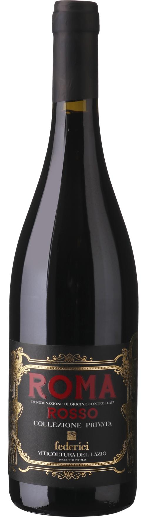Roma Rosso DOC wine bottle