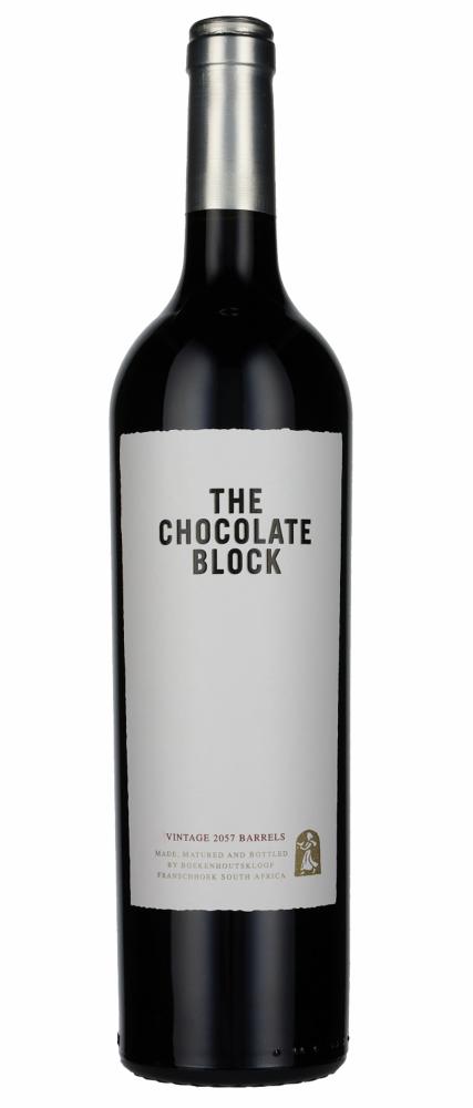 2022 The Chocolate Block Swartland Boekenhoutskloof wine bottle