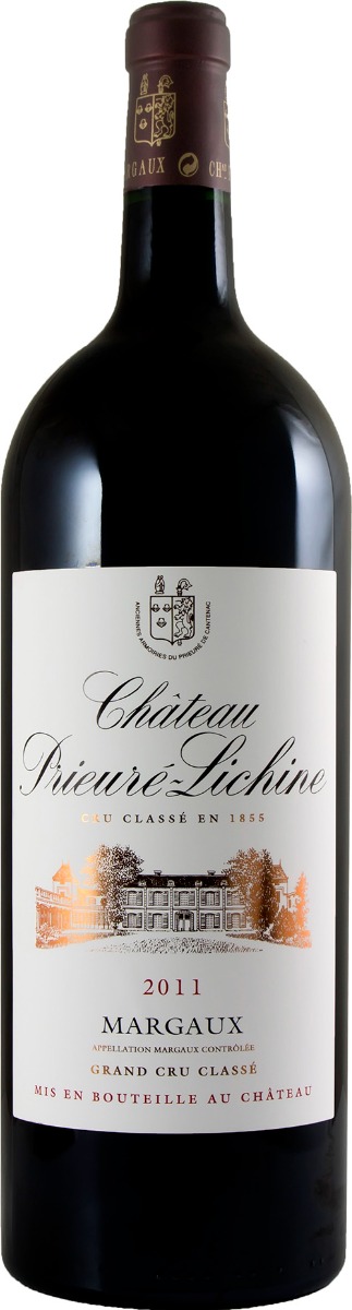 Chateau Prieuré-Lichine Margaux 4. Cru Classé 2011 MAGNUM i trækasse wine bottle