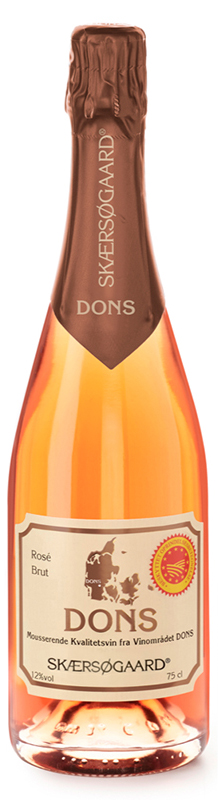 Skærsøgaard DONS Rosé Brut 2018 wine bottle