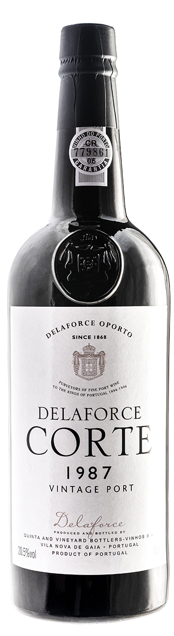 Delaforce Quinta da Corte Vintage Port 1987 wine bottle