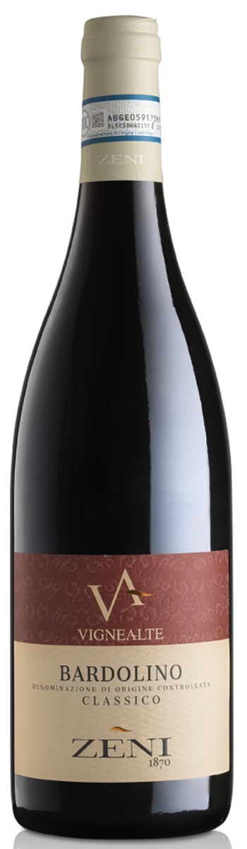 Zeni Bardolino Classico Vigne Alte 2023 wine bottle