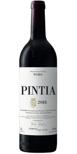 Vega Sicilia, Pintia 2018 wine bottle