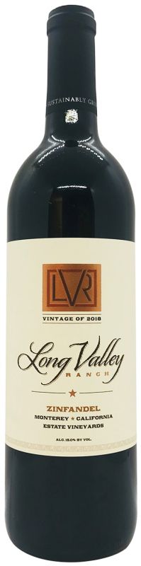 Scheid Long Valley Ranch Estate Grown Zinfandel 2020 wine bottle
