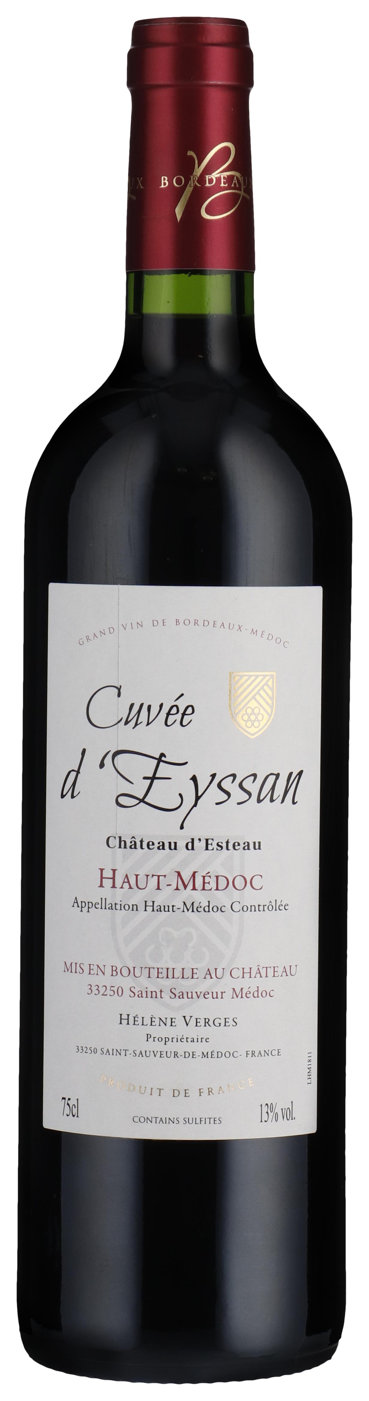 Château d'Esteau - Cuvée d'Eyssan 2019 wine bottle