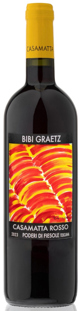 Bibi Graetz Casamatta Rosso ”Poderi di Fiesole” 2023 wine bottle