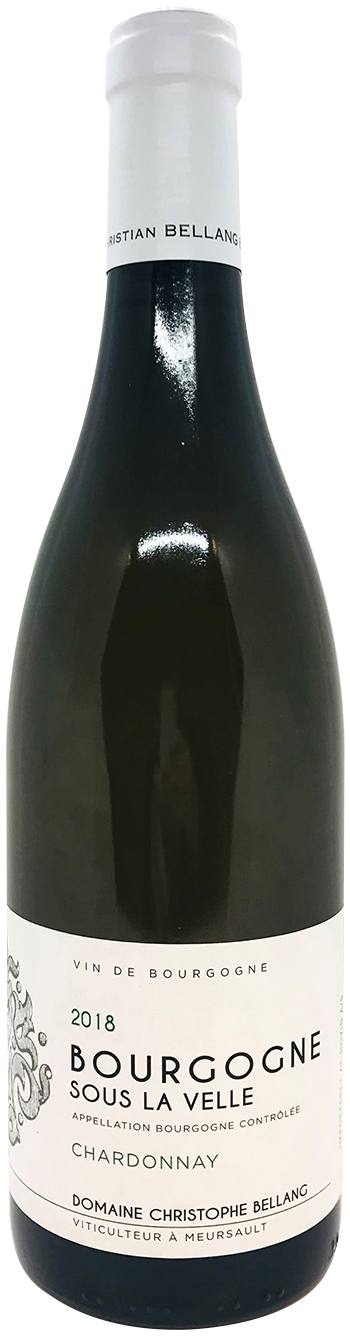 Christophe Bellang & Fils Bourgogne Chardonnay Sous La Velle 2018 wine bottle