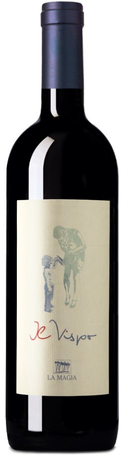La Magia Sangiovese Il Vispo 2021 BIO wine bottle