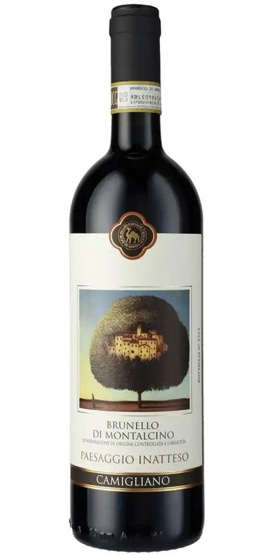 Paesaggio Inatteso Camigliano, Brunello di Montalcino 2017 wine bottle