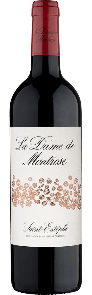 La Dame de Montrose Sint Estephe AOC 2. vin wine bottle