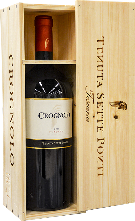 Crognolo 2013 Magnum wine bottle