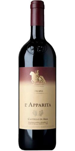 Castello di Ama, L'Apparita Toscana I.G.T. 2017 wine bottle