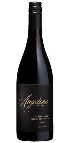 Angeline Mendocino County Reserve Pinot Noir 2020 wine bottle
