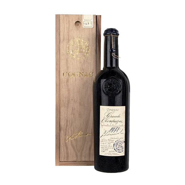 Lhéraud Cognac Grande Champagne 1971 wine bottle