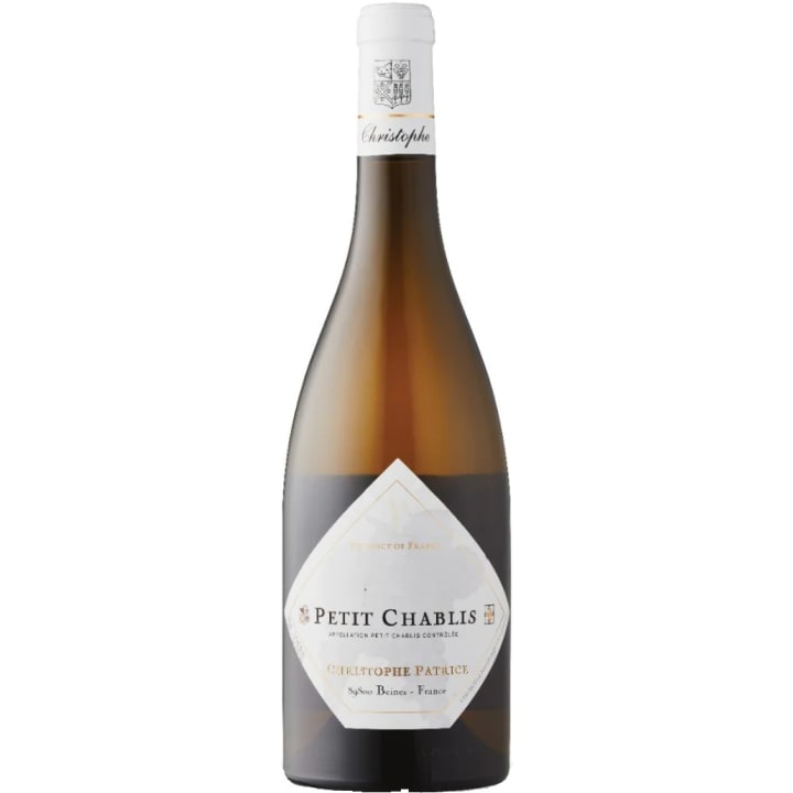 Christophe Patrice Petit Chablis 2025 wine bottle