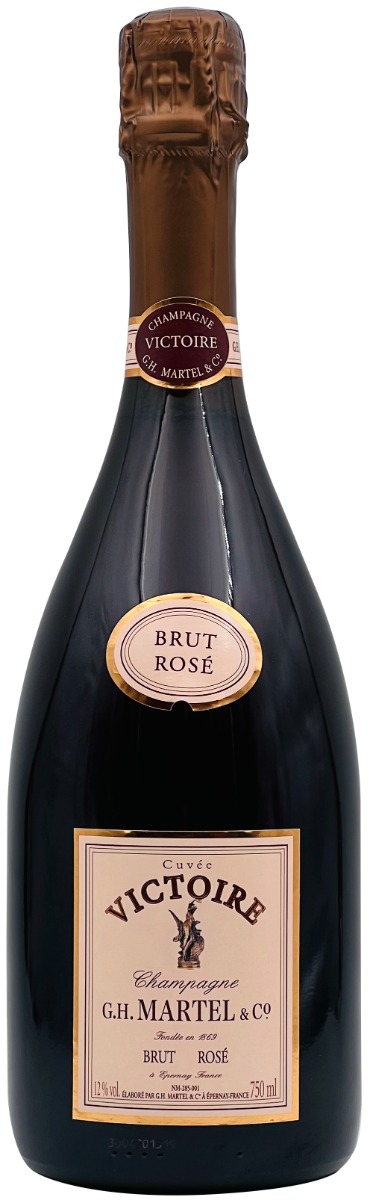 G.H. Martel Champagne Brut Rosé Victoire wine bottle