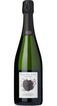 Champagne Copinet Nos pas dans la terre wine bottle