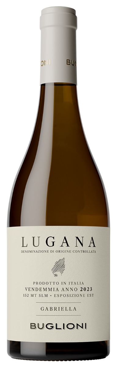 Buglioni Lugana DOC Gabriella 2023 wine bottle