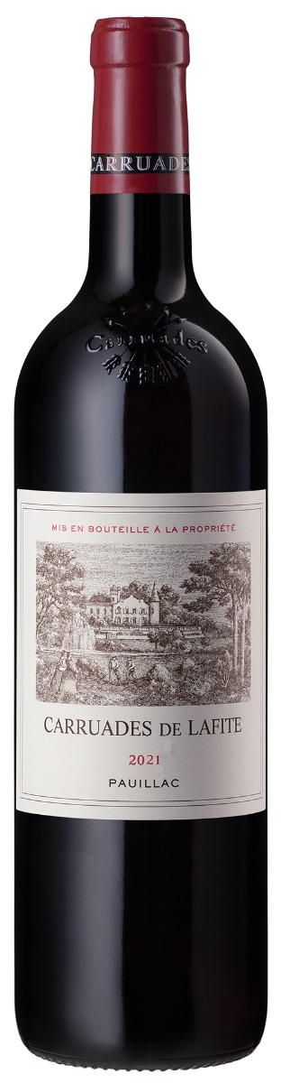 Carruades de Lafite, Lafite-Rothschild Pauillac 2021 i trækasse wine bottle