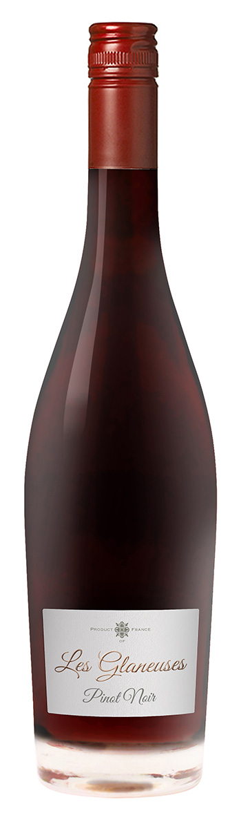 Les Glaneuses Pinot Noir 2020 wine bottle
