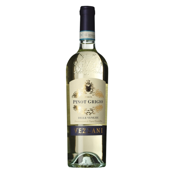 Vezzani Pinot Grigio Delle Venezie DOC wine bottle