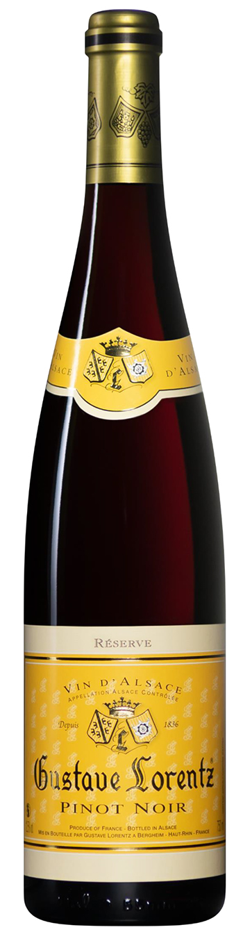 Gustave Lorentz Pinot Noir Reserve 2020 wine bottle