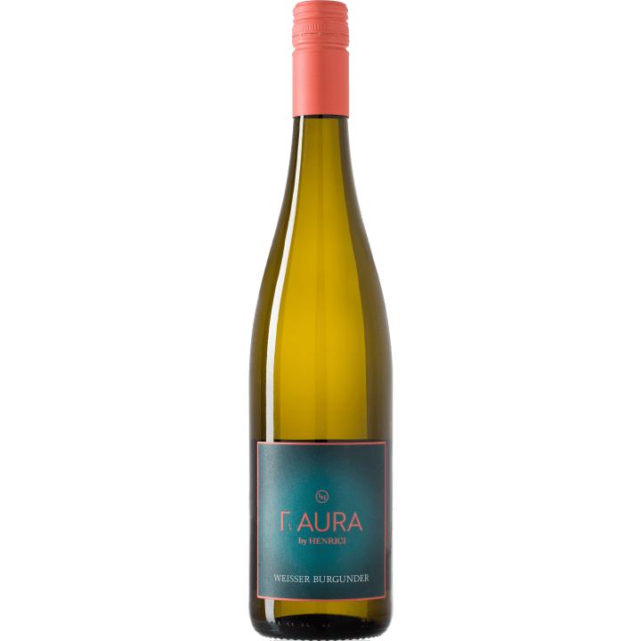 Henrici L'Aura Weisser Burgunder 2023 wine bottle