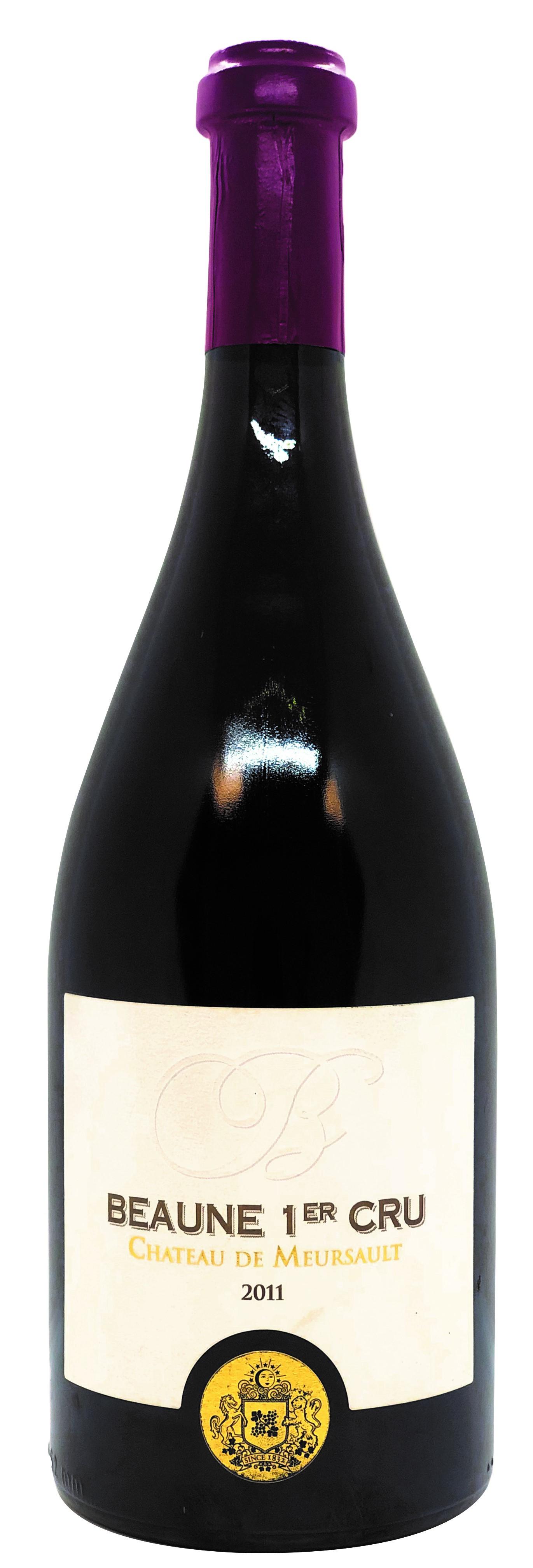 Château de Meursault Beaune 1er Les Greves Rouge 2011 wine bottle