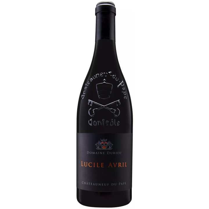 Domaine Durieu Chateauneuf du Pape Lucile Avril 2019 wine bottle
