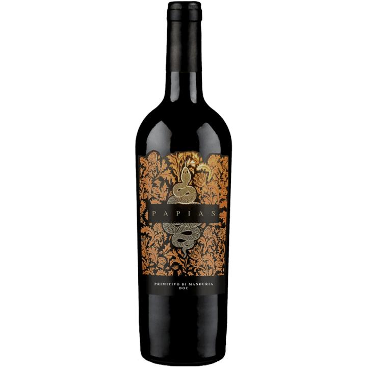 Montedidio Papias Primitivo di Manduria 2022 wine bottle