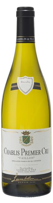 Lamblin & Fils Chablis 1er Cru Vaillon 2021 wine bottle